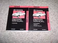 1995 Toyota T100 Pickup Truck 2WD 4WD Shop Service Repair Manual DX SR5 XtraCab