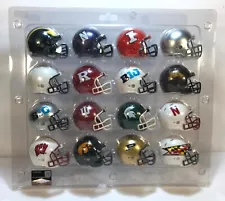 RIDELL OFFICIALLY LICENSED COLLEGE COLLEGIATE 16 MINI HELMETS