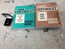 1974 Chevy Truck Pickup Suburban C K P G 10 20 30 Service Shop Repair Manual Set