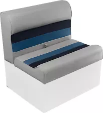 8WD95-1011 Deluxe Series 28" Pontoon Bench Seat Cushion Set (Base #8WD95-1B-221