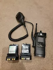 Motorola APX 6000 Two Way Radio (700/800MHz) Good Condition - 2 Batteries!!