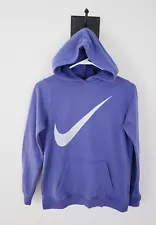 Nike Hoodie XL Purple Silver Long Sleeve Pullover Sweatshirt Girl CLEARANCE SALE