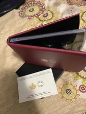 2020 Canada coin proof set EMPTY CASE (no coins) with COA