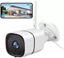 Wirelss Home Security Camera, Netvue 2K 3MP Outdoor Surveillance Camera, Bullet