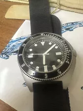 Benrus Wristwatch Special Order Type 1 Quartz Divers Military Analog