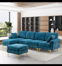 Modular U shaped sectional sofa