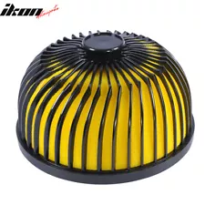 Clearance Sale Fit For Most Cars Yellow Cold Air Filter Intake W Black Trim (For: 2006 Lexus IS250)