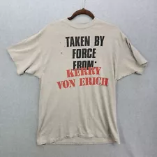 vintage Kerry Von Erich shirt Adult XL 1985 Southwest Sports Wrestling WWF NWA