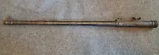 Vintage Original WWII Belgium 7.9 mm Mauser Rifle Barrel + Sights / B.Blindee