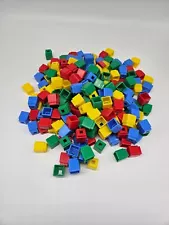 Lot of 230 Unifix Cubes for counting and math skills