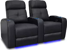 Valencia Verona Home Theater Seating | Premium Top Grain Italian 9000 Leather, P