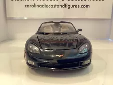 1:18 HOTWHEELS 2003 CORVETTE C6 PARTS CAR BLACK ON TAN MA#1751