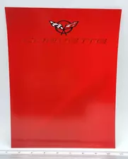 1998 Chevrolet Corvette Sales Salesman Showroom Dealer Brochure Trifold