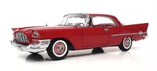 Danbury Mint 1/24 Scale K6-3185 - 1958 Chrysler 300D Sport Coupe - Deep Red