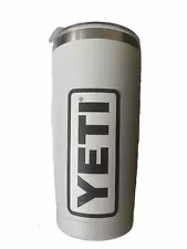 Yeti 20oz Rambler White