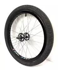 Alexrims MX22 20" Front Wheel 48 Spokes Redlin RL Hub 14mm Tire BMX Bike #B73