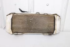 2009 Kawasaki KX250F OEM Left Radiator 39061-0162 KX250 F KX 250 09/16 (For: 2009 KX250F)