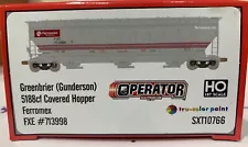 SCALE TRAINS FERROMEX 5188 COVERED HOPPER HO NEW OPERATOR #713998 RARE OOP 3 BAY