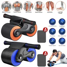 Abdominal Exercise Wheel Ab Roller Exercise Equipment with LCD Automatic Rebound