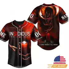 SALE!! Insidious 2023 The Red Door It Ends Where It All Began Baseball Jersey