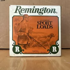 REMINGTON ALL PURPOSE SPORTS LOAD empty shotgun shell boxes