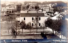 RPPC O'Neill Nebraska - 1908 Land Rush Registration - 1908 Posted Photo Postcard