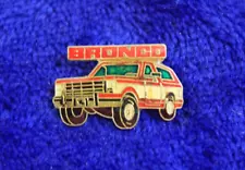 Vintage Ford Bronco Hat Lapel Pin Badge Logo FoMoCo Truck (For: 1977 Ford)