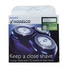 Replacement Shaving Heads for Philips Norelco HQ56 HQ55 HQ4 Plus Shaver 3 Blades