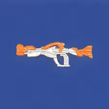 Power Rangers Time Force TF Fighter Ranger's "Electro Booster" Orange Gun