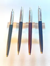 New ListingOne vintage Parker Jotter ball pen Metal flake barrels. Old mark. Excellent!