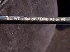 Lamiglas Engineered Graphite 8 Gp95 SL.WT. 1-⅝ OZ LINE #5 OR #6