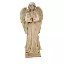 Concrete Angel Garden Pedestal