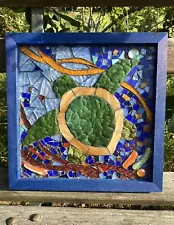 Sea Turtle Stained Glass Mosaic Panel Wall Art SALEð¥