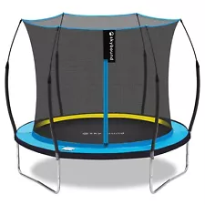 SkyBound 8ft Indoor/Outdoor Trampoline for Kids, Backyard Trampoine with Safety