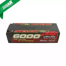 Gens Ace 6000mAh 130C 15.2V 4S Lipo Battery HardCase HV For 1/8 RC Racing Series