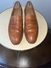 Polo Ralph Lauren Crockett&Jones Brown Leather Loafers 10D