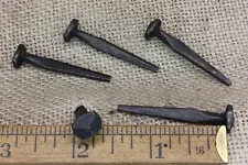 1 1/2" Rose head nails square wrought iron vintage rustic Decorative historic