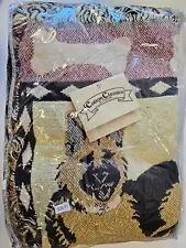 Multiple Dogs Jacquard throw blanket 46"x67" Sale Benefits HORSE RESCUE