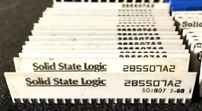 2-SSL 285507A2 SOLID STATE LOGIC I.C DISNEY I.D.E.A.S. SSL BOARD PARTS FOR SALE