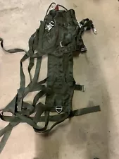 Parachute harness weapon and equiptment Military Issue