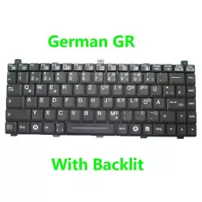 Laptop With Backlit Keyboard For GETAC B300 G4 B300G4 German GR Black Frame