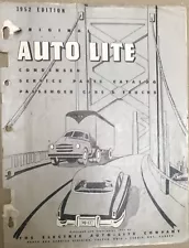 Don's Blow Out Sale 1952 Auto Lite Parts Catalog