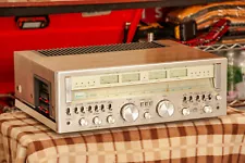 Sansui G 9000 Stereo Receiver, Power Amplifier Audiophile, Silver Face READ