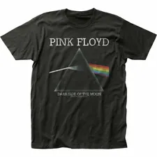 Pink Floyd The Dark Side of the Moon Distressed T Shirt Mens Licensed Rock Black