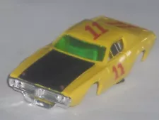 VINTAGE AURORA AFX DODGE CHARGER STOCK CAR N/O/S BODY HO SLOT CAR