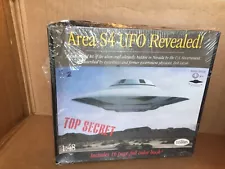 TESTORS MODEL KIT 1994 AREA S4 UFO REVEALED 1:48 SCALE ALIEN UAP SAUCER SEALED