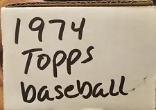 1974 Topps Baseball Near Complete Set (655/660) EX Condition