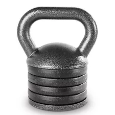 Marcy Adjustable Kettlebell 21lbs - Black