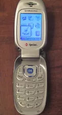 Vtg Sprint SPH-A740 flip phone Extra Battery