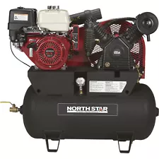 NorthStar Portable Gas-Powered Air Compressor, Honda GX390 OHV Engine,